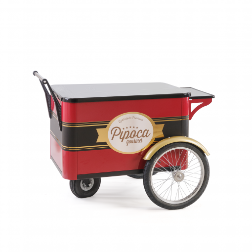 Carrinho Gourmet Pequeno para Pipoqueira PLX (18oz)