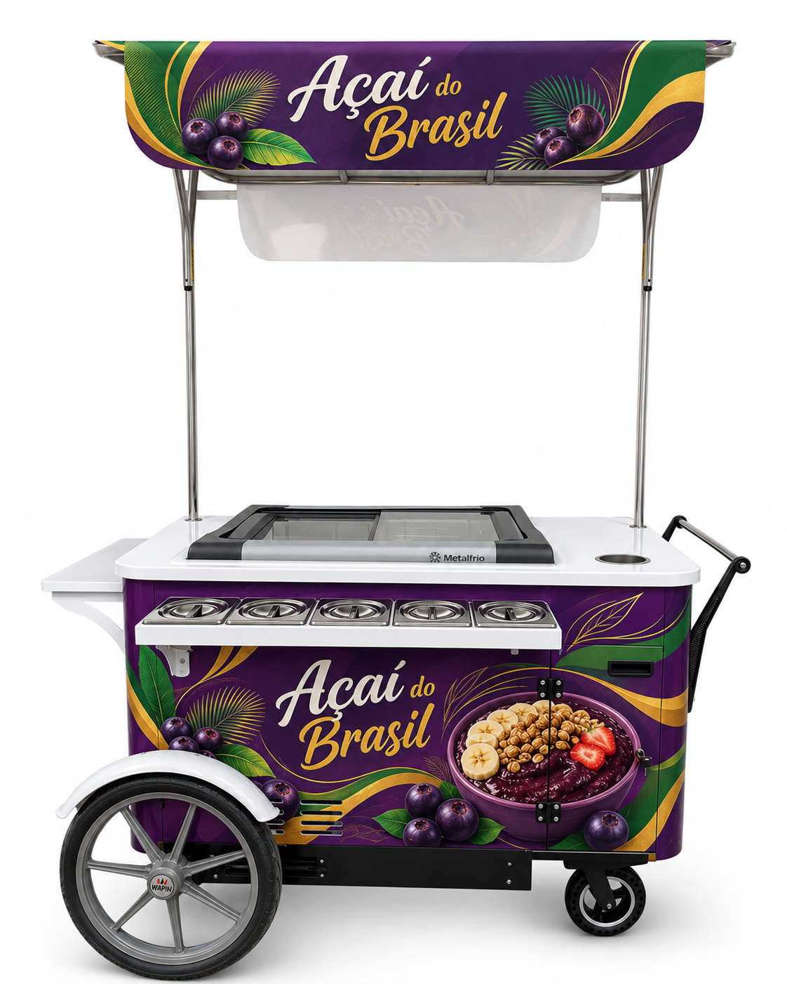 Carrinho médio para Açaí