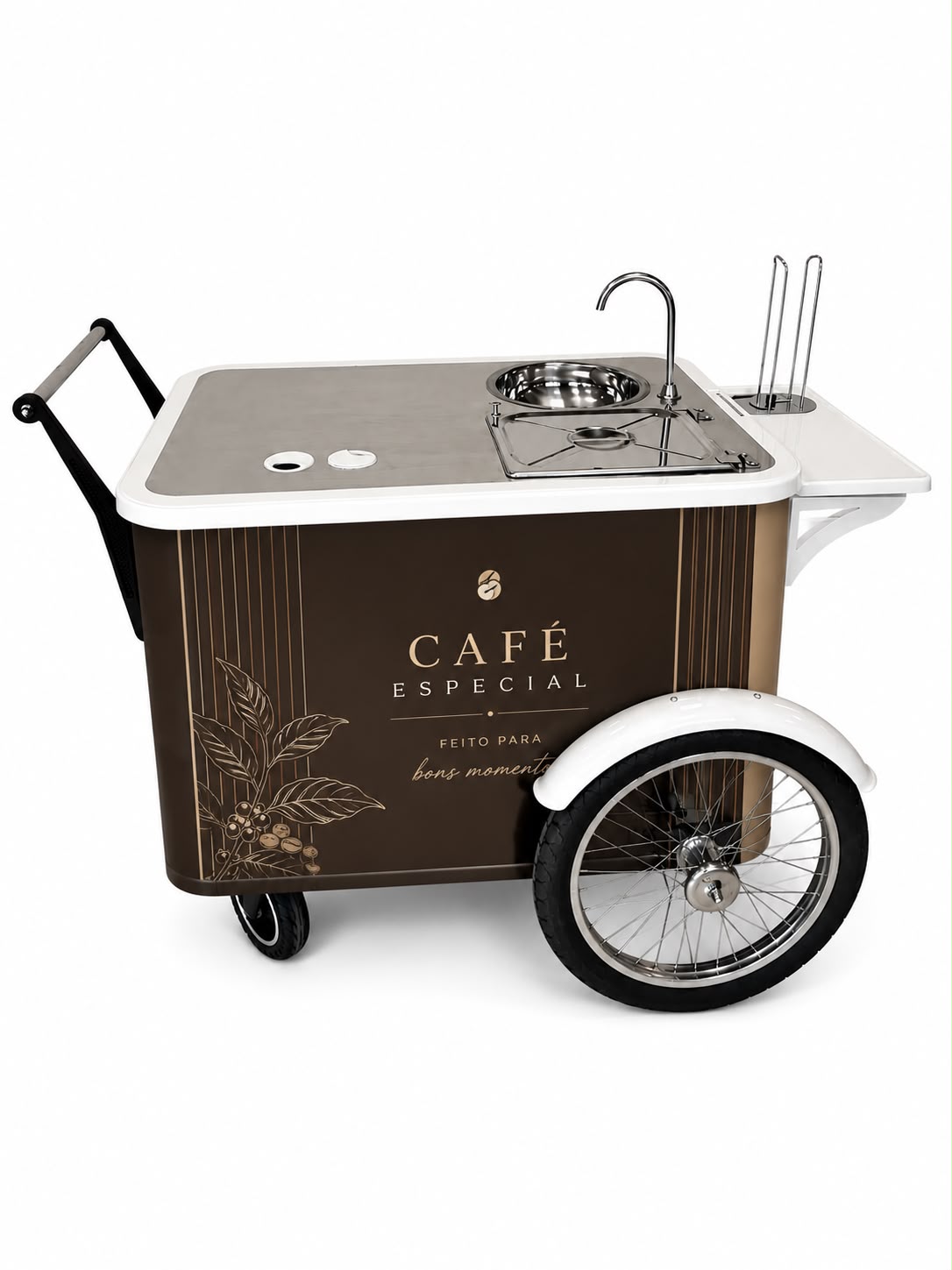 Carrinho pequeno de Café